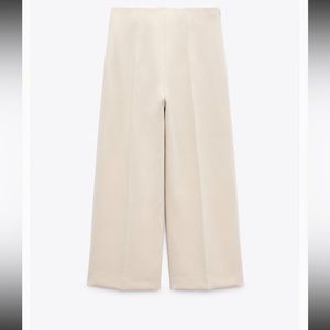 Zara culottes in stone color